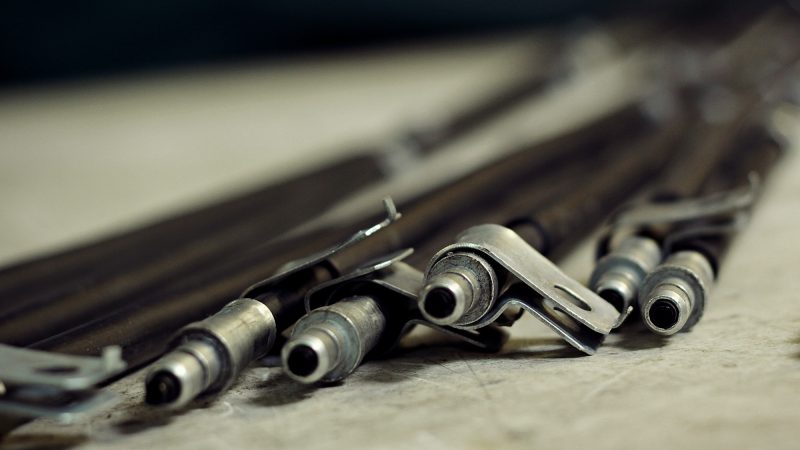 hose of brake cable. pneumatic connections between truck and lorry, Air pressure hoses coupling