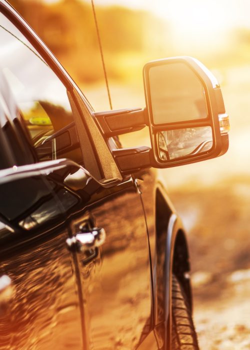 Pickup Truck Off Road Driving